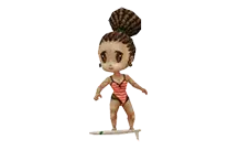 Surfing Girl