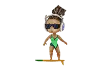 Surfing Girl (Evolved)