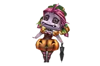 Pumpkin Girl (Evolved)